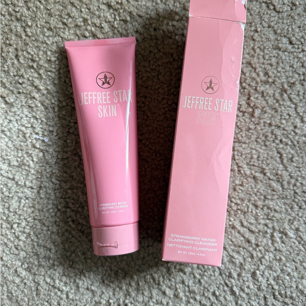 Jeffree Star Skin Strawberry Water Clarifying Cleanser -- Never used